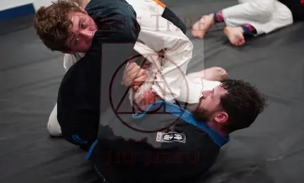 BJJ fundamentals training session
